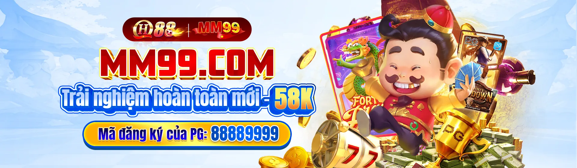 Banner khuyến mãi độc quyền Top Game Bài
